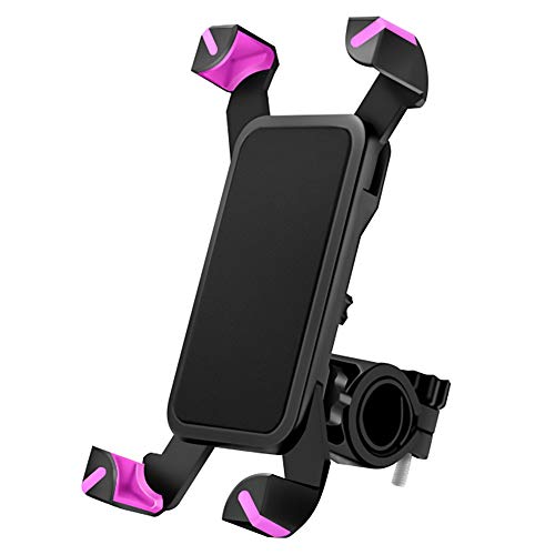 COKECO Support Téléphone Vélo,Réglable Support Smartphone Universel Sacoche Vélo Vélo Moto Scooter 360° Degrés Anti-Vibrations pour 3,5 à 6,5 Pouces GPS pour Smartphones Autres Appareils Cover