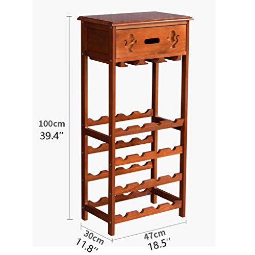 Soporte para botellas de vino 100x30x47 cm miniatura 2