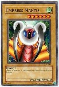 Amazon.com: Yu-Gi-Oh! - Empress Mantis (LON-040) - Labyrinth of