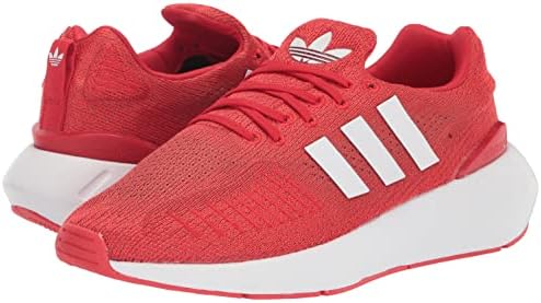 adidas Men's Swift Run 22 Sneaker, Vivid Red/White/Altered Amber, 8.5 | Image 6