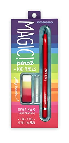 Crayon magique pointe graphite SNIFTY rouge idéal pour le dessin et le bureau
