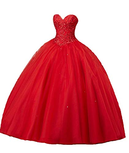 QXMYOO Sweetherart Long Prom Dress Lace Ball Gown Quinceanera Dresses 20212