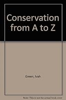 Conservation from A to Z B0006BNRF8 Book Cover