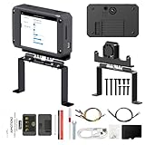 Yahboom K230 AI Development Board 1.6GHz High-performance chip/2.4-inch Display/Open Source Robot Maker Python, Supports AI Visual Recognition CanMV Sensor (with Adjustable Bracket)