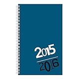 Brownline Daily Academic Planner, August 2015 - July 2016, Poly Cover, Assorted Colors, Color May Vary, 8 x 5 inches (CA201PA.ASX-16)