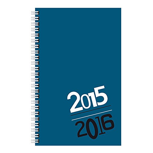 Brownline Daily Academic Planner, August 2015 - July 2016, Poly Cover, Assorted Colors, Color May Vary, 8 x 5 inches (CA201PA.ASX-16)