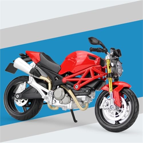 に適合する モンスター 696 モックアップ 合金製 オートバイ模型 完成品 おもちゃ ギフトセット 1:12