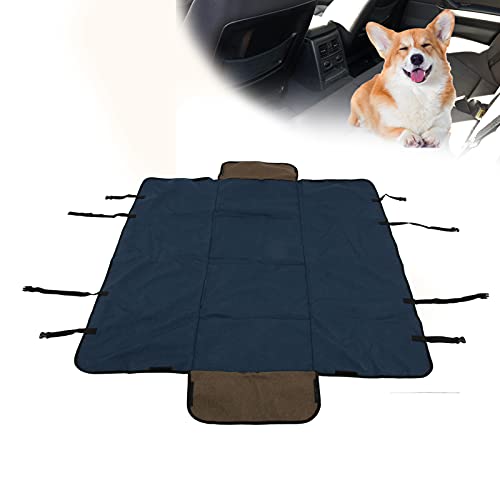KTM Healthcare® Pet Car Cushion, Waterproof Durable Car Pet Cover Nonslip for Small Medium and Large Pets(Navy Blue)