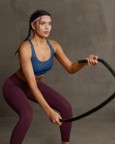 Image of RUNNING GIRL High Impact Sports Bras for Women, High Support Running Adjustable Workout Sports Bras with Sewn in Pads