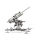 Metal Earth German Flak 88 3D Metal Model Kit Fascinations ICONX