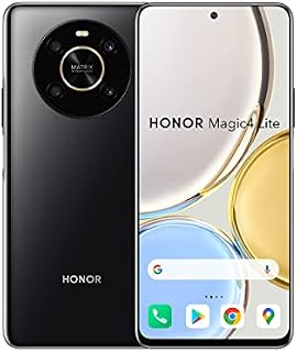 HONOR Magic 4 Lite 4G Smartphone 6 + 128 GB Android 11 Mobile Phone with 64 MP Camera, 6,81 90Hz LCD, Snapdragon 680, 66W Fast Charging with 4800mAh Battery, 2 Year Warranty, Black