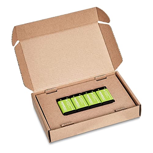 Amazon Basics NM-9V4 4-Pack Rechargeable 9 Volt Nimh Batteries thumb #6
