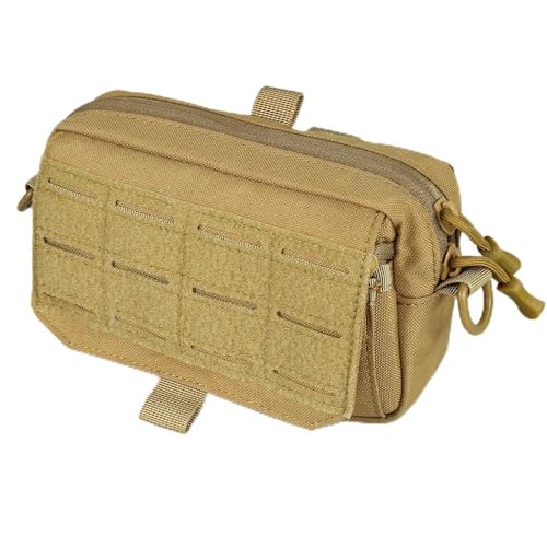 Pochette Tactique Molle, Trousse de Secours étanche en Nylon 1000D, Sacoche Ceinture Militaire pour Gadgets, pour Camping Randonnée Escalade