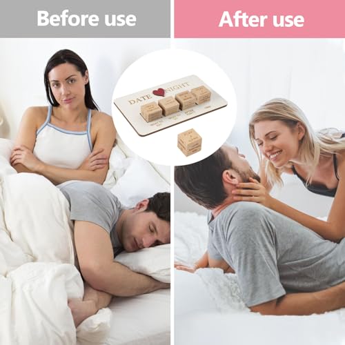 Date Night Fun: Wooden Love Dice, Food & Date Ideas, Gifts for Couples - image 4
