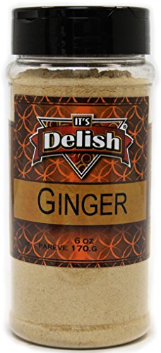 Ground Ginger Powder by Its Delish, Medium Jar, 6 oz