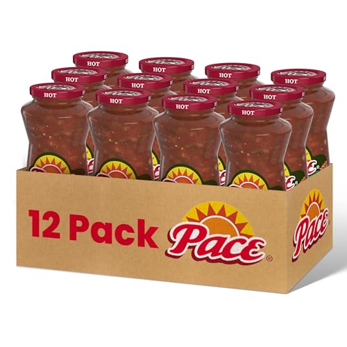 Image of Pace Chunky Hot Salsa, 16 oz Jar (12 Pack)