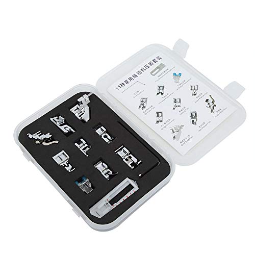 Set de 11 Piezas de Prensatelas para Máquina de Coser
