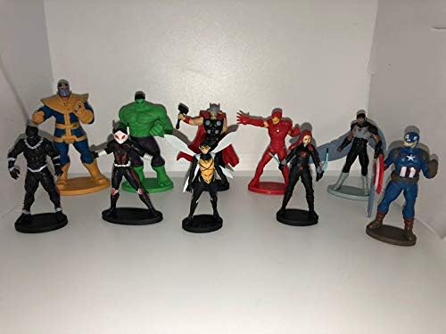 Mister A Gift Marvel Avengers Infinity War Set of 10 Cake Toppers