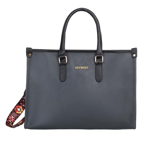 Image of Keywest Women's Voyage Luxe Tote Handbag for Women | Hobo Bag for Work | Ladies Purse | Stylish Shoulder Bag | Gift For Women