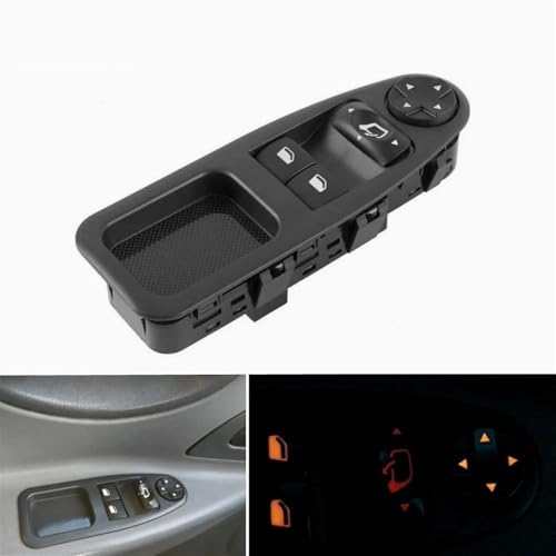Bouton lève-vitre pour Citroën Jumpy 2007-2016 interrupteur de commande électrique - 4