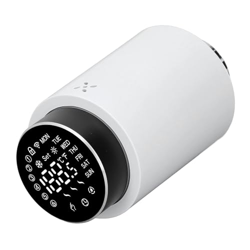Vanne TRV programmable commande vocale et verrouillage enfant - 2