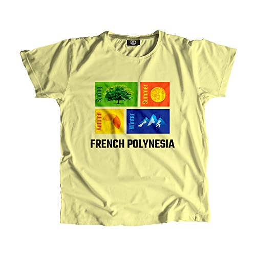 T-shirt French Polynesia Seasons anti-transpiration haut unisexe confortable