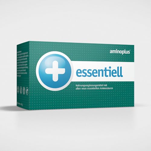 aminoplus essentiell 60 Tabletten, Nahrungsergänzungsmittel mit allen neun essentiellen Aminosäuren