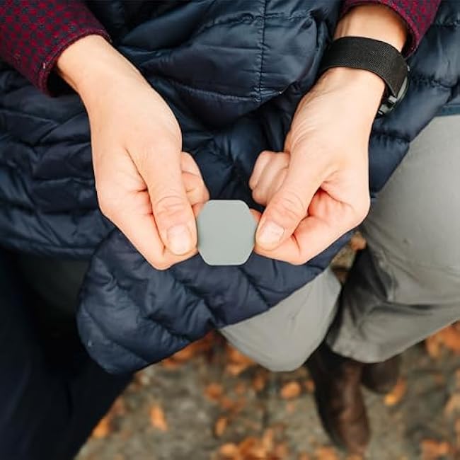 GEAR AID Tenacious Tape Hex 2.5¡± and 1.5¡± Repair Patches, Peel-and-Stick to Fix Holes and Burns in Down Jackets, Rain Gear, Tents, Tarps and More