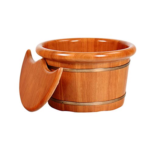 Balde de madera para baño de pies, diámetro 41 cm