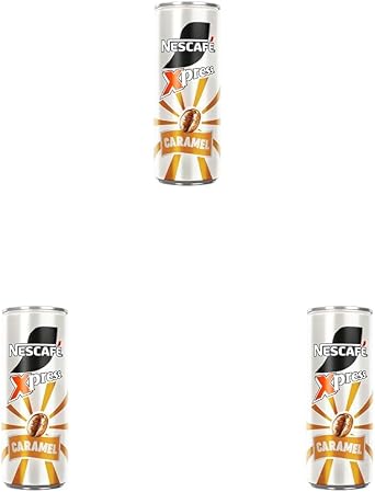 Nescaf  Xpress Karamel So uk Kahve 250 ml 3l  paket