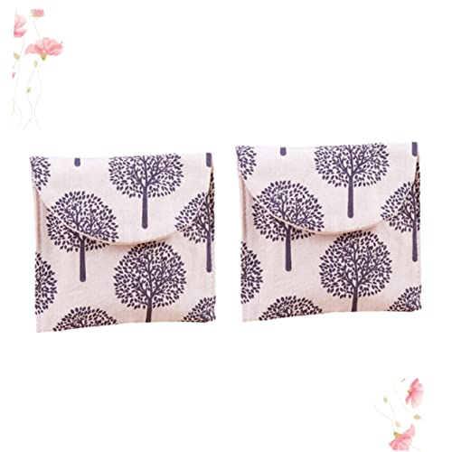 YARNOW 2 Pçs Carteira Para Bolsa De Higiene De Viagem De Grande Capacidade Carteira Bolsas De Períod