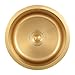 Produktbild Küchenspülen Goldene Edelstahl-Spüle Runde Spüle Mit Nano-Beschichtung Drop-in-Installation Einzelne Schüssel Für Hauswirtschaftsräume Bars Oder Kneipen ( Color : Gold-2 , Size : 40*40*19 cm )