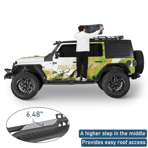 Estribos laterales para Jeep Wrangler JL 4 puertas miniatura 3