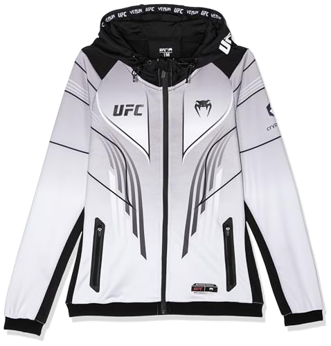 Venum UFC Authentic Fight Night 2.0 Kit Womens Walkout Hoodie - White - X-Small