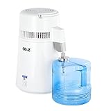 CO-Z 1.1 Gallon Water Distiller with Handle, 750W Countertop Home 4L Distilled Clean Water Maker Office Countertop Distiller Water Making Machine, Distill Distilling Water Purifier Distillers