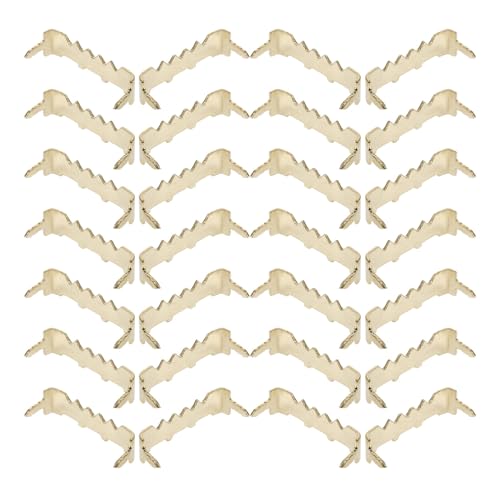 Image of Housoutil 100pcs Picture Frame Hangers Hidden Backing Clips for Easy Photo Wall Display Hardware for Framing and Art Projects Versatile Picture Hanging