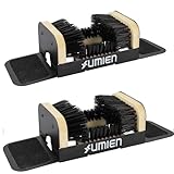 Umien™ 2 Pack Boot Scraper Outdoor Shoe Brush with Flaps - Heavy-Duty Shoe Cleaner and Boot Scrubber for Mud, Dirt, and Snow - Durable Weather-Resistant Outdoor Shoe Cleaning Tool