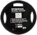 Fremont Die NFL Cleveland Browns Poly-Suede Steering Wheel Cover, Fits Most Standard Size Steering Wheels, Black/Team Colors