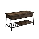 Sauder North Avenue Lift-top Coffee Table, L: 37.01' x W: 17.01' x H: 18.07', Smoked Oak Finish