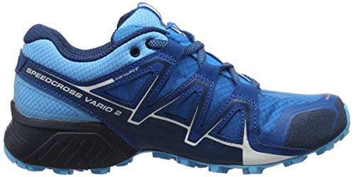 Salomon Speedcross Vario 2 Damen Trailrunning-Schuhe, Grip auf hartem und weichem Untergrund, Fußhalt, Schutz, Hawaiian Surf, 40 2/3
