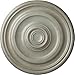 Ekena Millwork CM12KPFLS Kepler Traditional Ceiling Medallion (for Canopies up to 2 5/8"), Hand-Painted Flash Gold