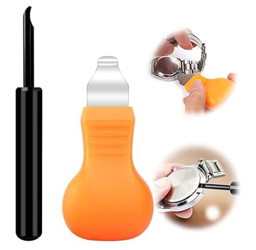 XOYTCVSYFS8 Outil De Remplacement Batterie Montre 2Pcs Ouvre Boîtier Kit D'outils Réparation Ensemble Boîte Pour La Boîtiers Cover