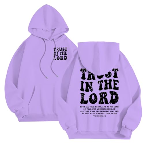 Pull à capuche manches longues pour homme avec imprimé lettres sobre