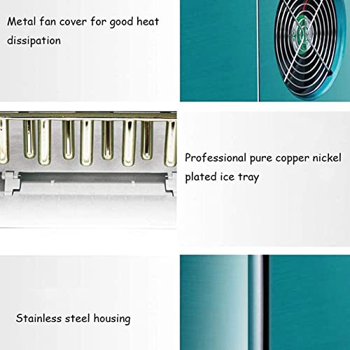 Máquina para hacer hielo 95W con acero inoxidable miniatura 5
