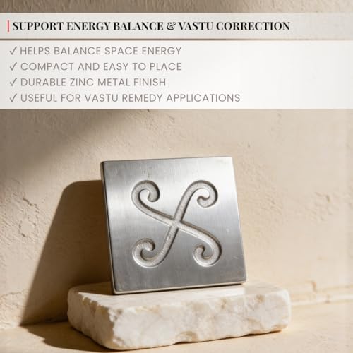 Image of Plus Value Zinc Spiral Block for North-East Ishanya Vastu Dosh Nivaran Remedies Products Items for Home & Office