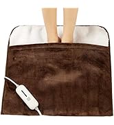 Electric Heated Foot Warmers for Men and Women Foot Heating Pad Electric with Fast Heating Techno...