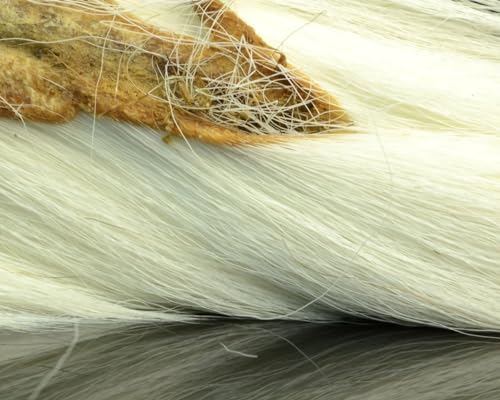 Hareline Petite Bucktail #377 White