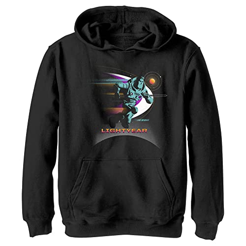Sweat Buzz l'Éclair ado noir XL | Pull à capuche enfant Disney Pixar Lightyear
