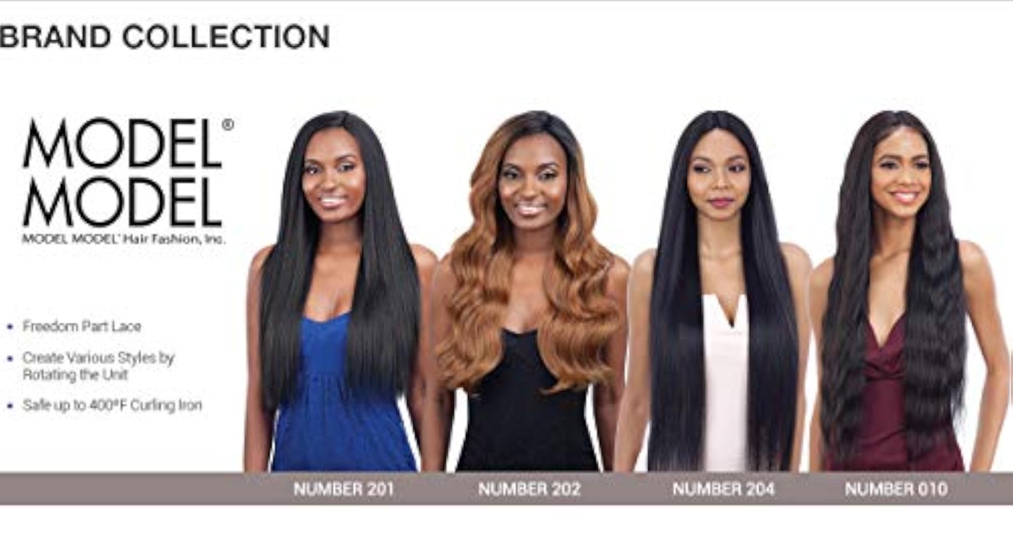 ModelModel Synthetic Lace Front Wig, Freedom Part, Number 202