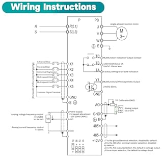 Jadeshay Transformateur 220v 380v Variateur de Fréquence 220v Entrée Monophasée vers 380v Sortie Triphasée Onduleur VFD pour 2,2 KW Moteur de Broche CNC Contrôle de Vitesse